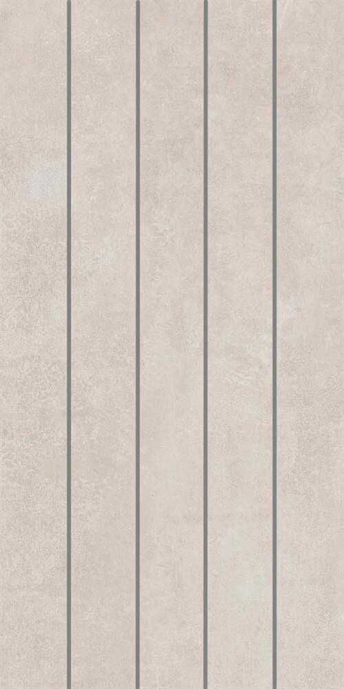Декор Kerama Marazzi Догана Чипсет бежевый светлый матовый обрезной, 40x80, под бетон, бежевый, матовый