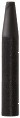 Спецэлемент Settecento Park Avenue Racc.Est.Baseboerd Black, 2.7x19.9, под обои, чёрный, матовый