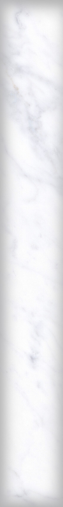 Керамогранит 41zero42 Italic Carrara Cushion, 7.5x60, под мрамор, белый, сатинированный