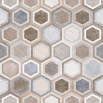Керамогранит Alma Сeramica Evolution, 60x60, под бетон, мультиколор, sugar-эффект-5