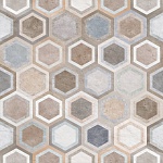 Керамогранит Alma Сeramica Evolution, 60x60, под бетон, мультиколор, sugar-эффект-2