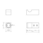 Крючки для ванной Decor Walther Corner 562200-2