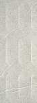Настенная плитка Keratile Camden Shapes Grey MATE, 33.3x90, под камень, серая, рельефная