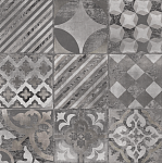 Декор Dado Ceramica Gare du Nord Dec. Eternity Ret., 60x60, под бетон, серый, матовый-4