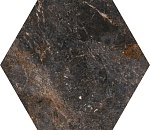 Керамогранит Mijares - Cerlat Kenia Hex, 22.5x22.9, под камень, коричневый, матовый
