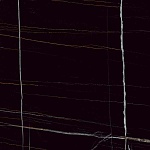 Керамогранит Concor 60Х60 Laurent High Glossy Polished, 60x60, под мрамор, чёрный, полированный