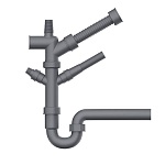 Арматура для измельчителя Omoikiri NA-01 4956655